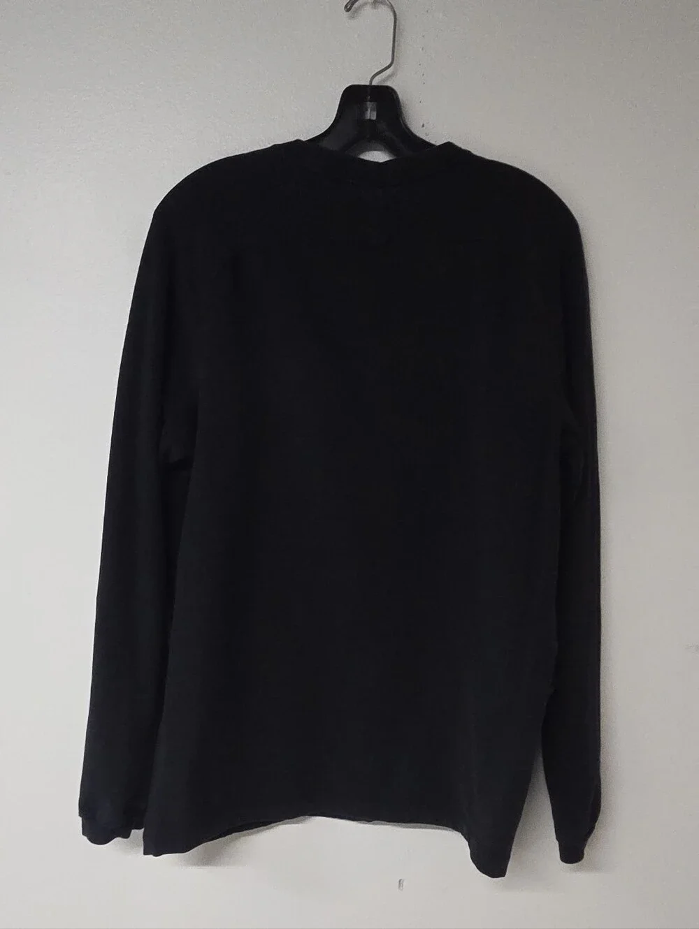 NIKE Black Long Sleeve NIKE F.C. Logo Tee